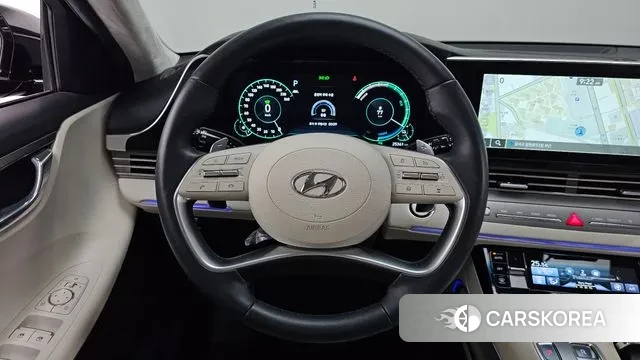 Hyundai The New Grandeur IG Hybrid 2022 Черный из Кореи, фото 4