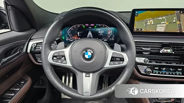 BMW 6 Series GT (G32) 2022 Синий из Кореи, фото 4