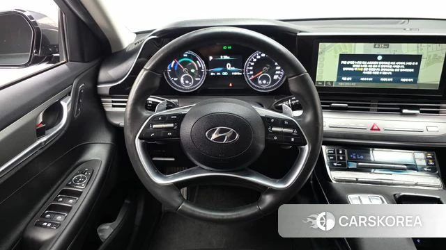 Hyundai The New Grandeur IG Hybrid 2022 Серый из Кореи, фото 4