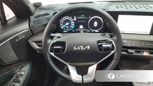 Kia K8 Hybrid 2024 Черный из Кореи, фото 4