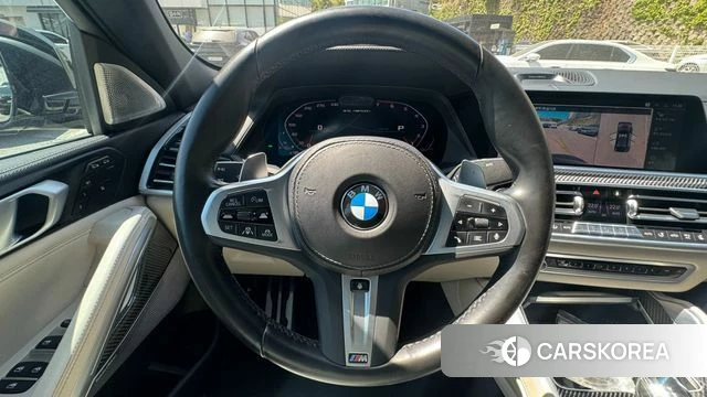 BMW X6 (G06) 2022 Небесно-голубой из Кореи, фото 4