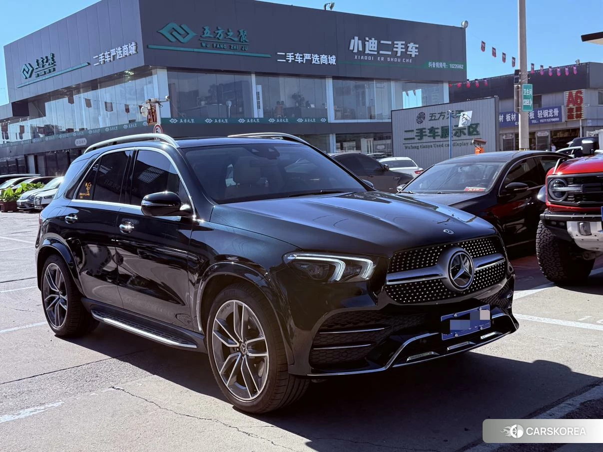 Mercedes-Benz GLE (import) 2023 Зеленый из Китая, фото 4