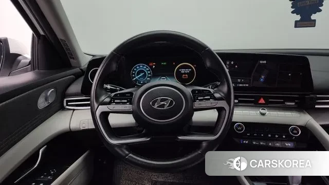 Hyundai Avante Hybrid (CN7) 2020 Белый из Кореи, фото 4