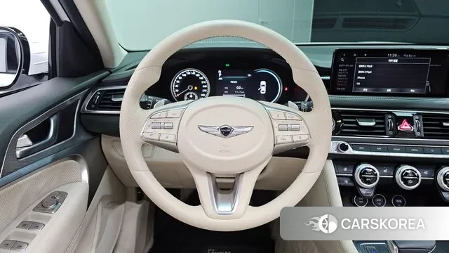 Genesis The New G70 2021 Белый из Кореи, фото 4