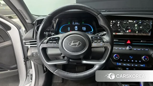 Hyundai The New Avante (CN7) 2023 Белый из Кореи, фото 4