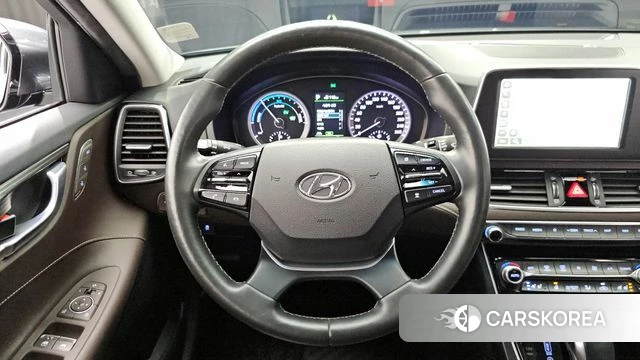 Hyundai Grandeur IG Hybrid 2019 Серый из Кореи, фото 4