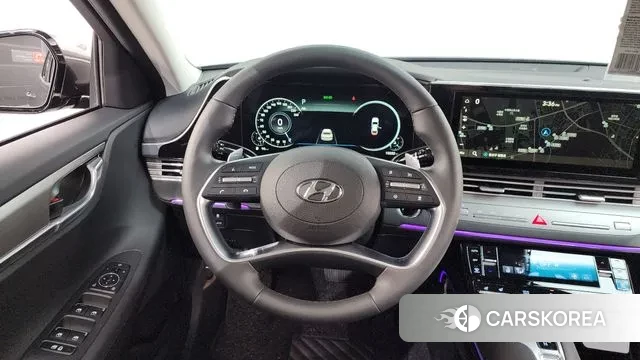Hyundai The New Grandeur IG 2021 Серый из Кореи, фото 4