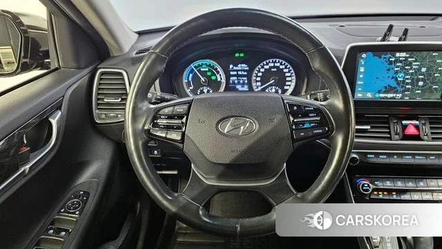 Hyundai Grandeur IG Hybrid 2018 Черный из Кореи, фото 4