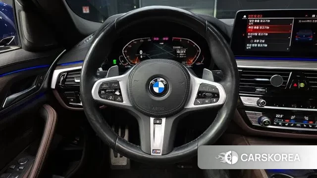 BMW 5 Series (G30) 2020 Синий из Кореи, фото 4