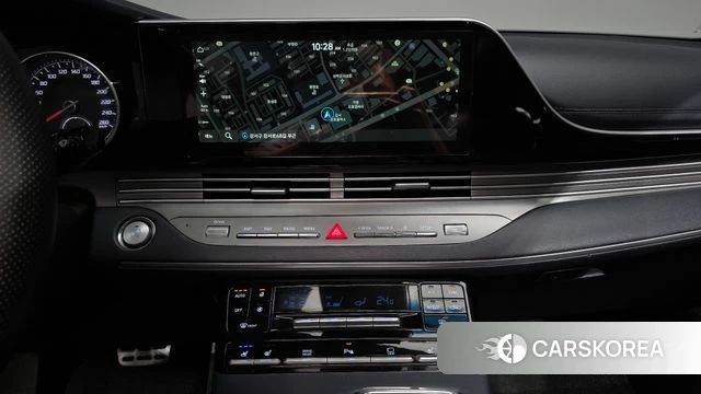 Hyundai The New Grandeur IG Hybrid 2021 Серый из Кореи, фото 4