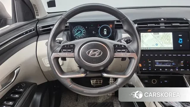 Hyundai Tucson (NX4) 2021 Темно-зеленый из Кореи, фото 4