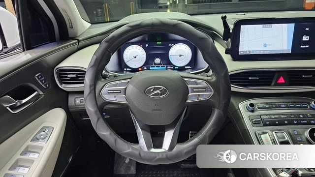 Hyundai The New Santa Fe 2021 Серебристо-серый из Кореи, фото 4