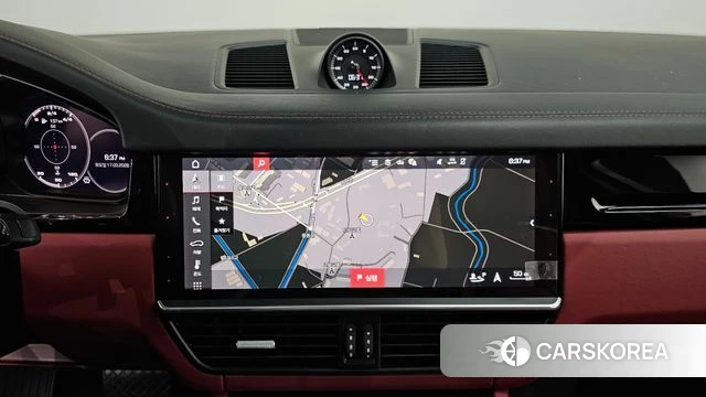 Porsche Cayenne (PO536) 2021 Черный из Кореи, фото 4