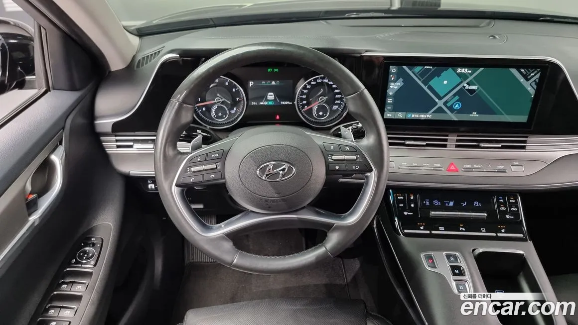 Hyundai The New Grandeur IG 2020 Черный из Кореи, фото 4