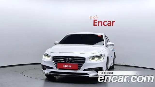 Hyundai Grandeur IG Hybrid 2018 Белый из Кореи, фото 4