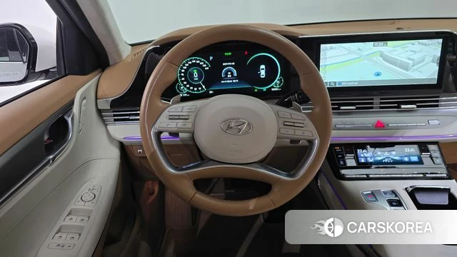 Hyundai The New Grandeur IG Hybrid 2020 Белый из Кореи, фото 4