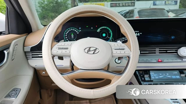 Hyundai The New Grandeur IG Hybrid 2020 Белый из Кореи, фото 4