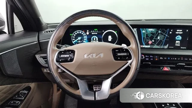Kia K8 Hybrid 2022 Серый из Кореи, фото 4