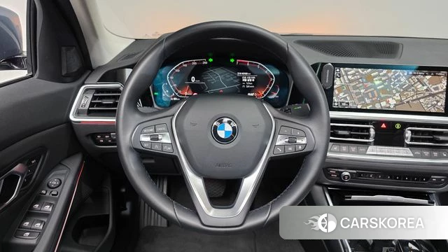 BMW 3 Series (G20) 2021 Небесно-голубой из Кореи, фото 4