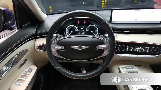 Genesis GV70 2021 Синий из Кореи, фото 4