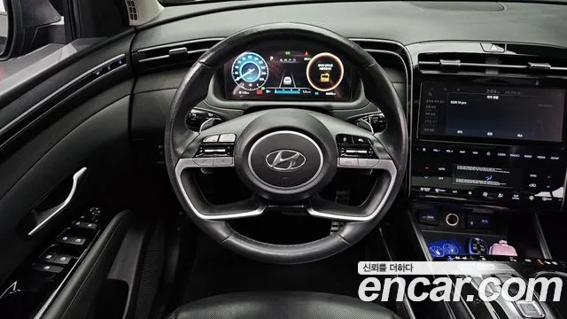 Hyundai Tucson Hybrid (NX4) 2021 Серый из Кореи, фото 4