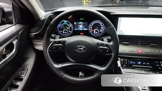 Hyundai The New Grandeur IG Hybrid 2021 Серый из Кореи, фото 4