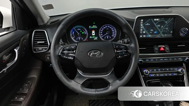 Hyundai Grandeur IG Hybrid 2019 Белый из Кореи, фото 4