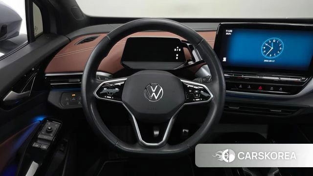 Volkswagen ID.4 2023 Серебристо-серый из Кореи, фото 4