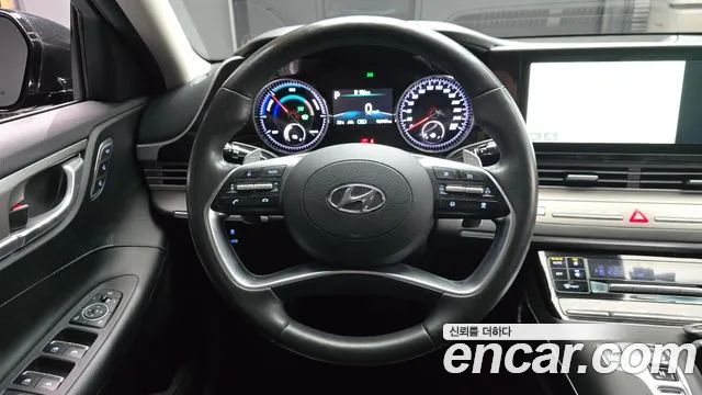 Hyundai The New Grandeur IG Hybrid 2020 Черный из Кореи, фото 4