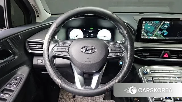 Hyundai The New Santa Fe 2022 Черный из Кореи, фото 4