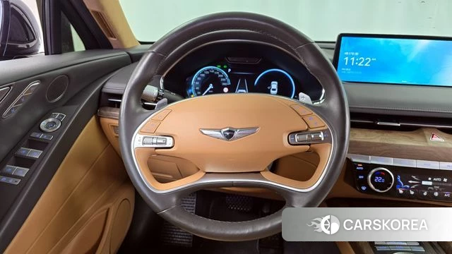 Genesis G80 (RG3) 2022 Черный из Кореи, фото 4