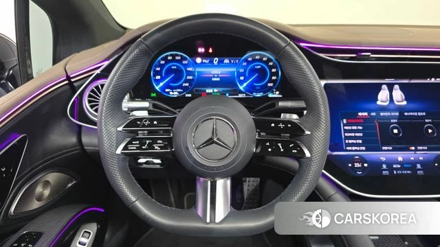 Mercedes-Benz EQS V297 2023 Серебряный двухцветный из Кореи, фото 4