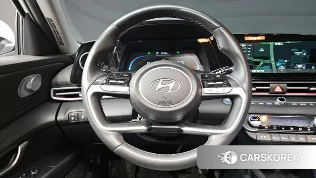 Hyundai The New Avante (CN7) 2023 Белый из Кореи, фото 4