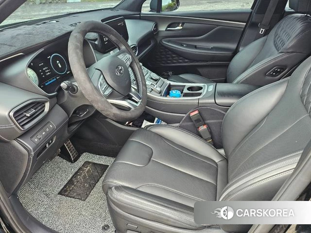 Hyundai The New Santa Fe 2023 Черный из Кореи, фото 4
