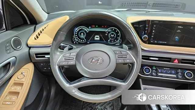 Hyundai Sonata (DN8) 2019 Белый из Кореи, фото 4