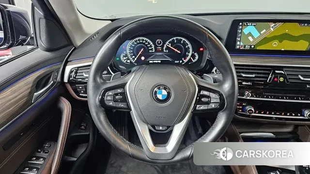 BMW 5 Series (G30) 2018 Синий из Кореи, фото 4