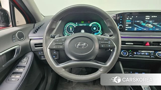 Hyundai Sonata Hybrid (DN8) 2020 Красный из Кореи, фото 4