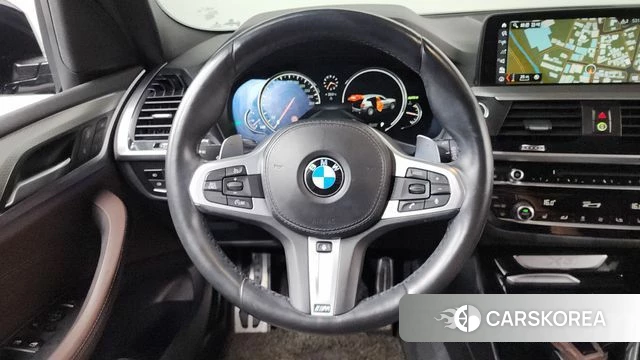 BMW X3 (G01) 2018 Синий из Кореи, фото 4