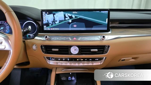 Kia The New K9 2nd generation 2022 Темно-зеленый из Кореи, фото 4