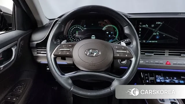 Hyundai The New Grandeur IG Hybrid 2020 Серый из Кореи, фото 4