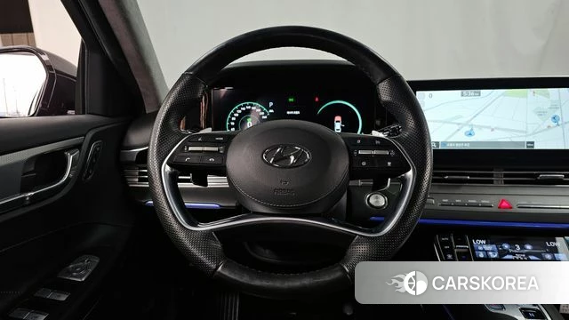Hyundai The New Grandeur IG Hybrid 2020 Черный из Кореи, фото 4