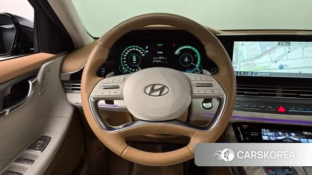 Hyundai The New Grandeur IG Hybrid 2021 Синий из Кореи, фото 4