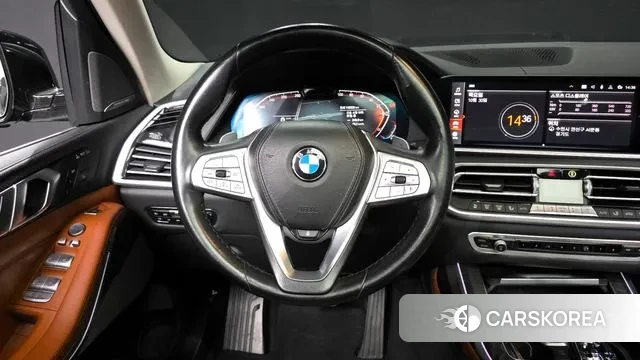 BMW X7 (G07) 2020 Черный из Кореи, фото 4