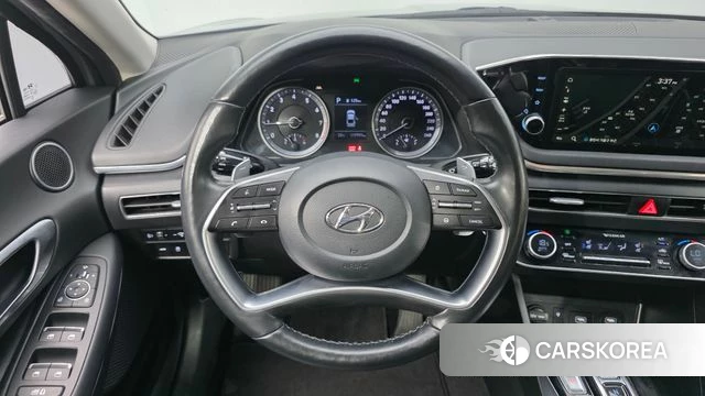 Hyundai Sonata (DN8) 2020 Серебристо-серый из Кореи, фото 4