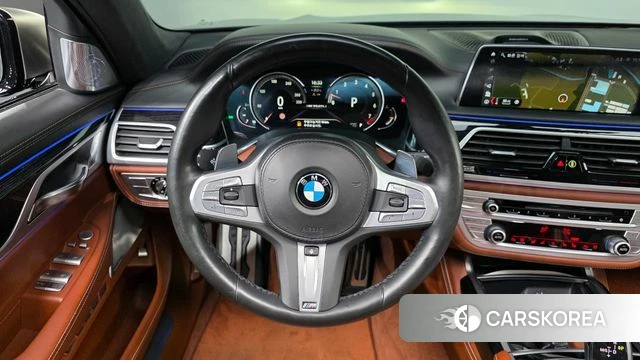 BMW 7 Series (G11) 2018 Черный из Кореи, фото 4