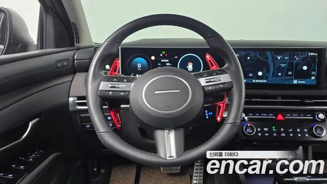 Hyundai The New Tucson Hybrid (NX4) 2024 Серый из Кореи, фото 4