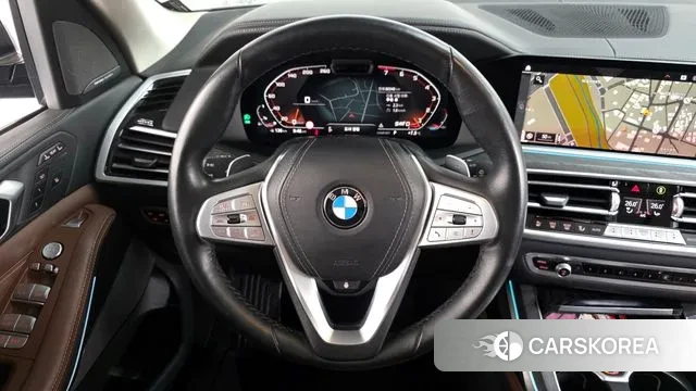 BMW X7 (G07) 2021 Черный из Кореи, фото 4