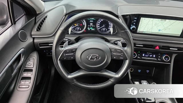 Hyundai Sonata Hybrid (DN8) 2022 Черный из Кореи, фото 4