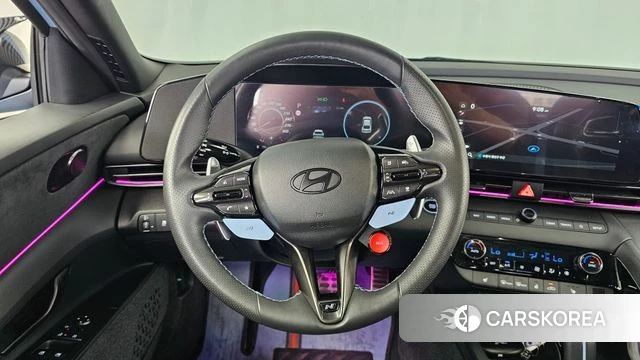Hyundai The New Avante (CN7) 2025 Небесно-голубой из Кореи, фото 4