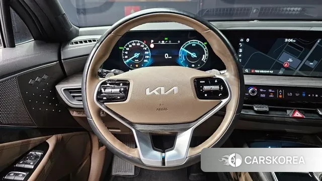 Kia K8 Hybrid 2022 Серый из Кореи, фото 4